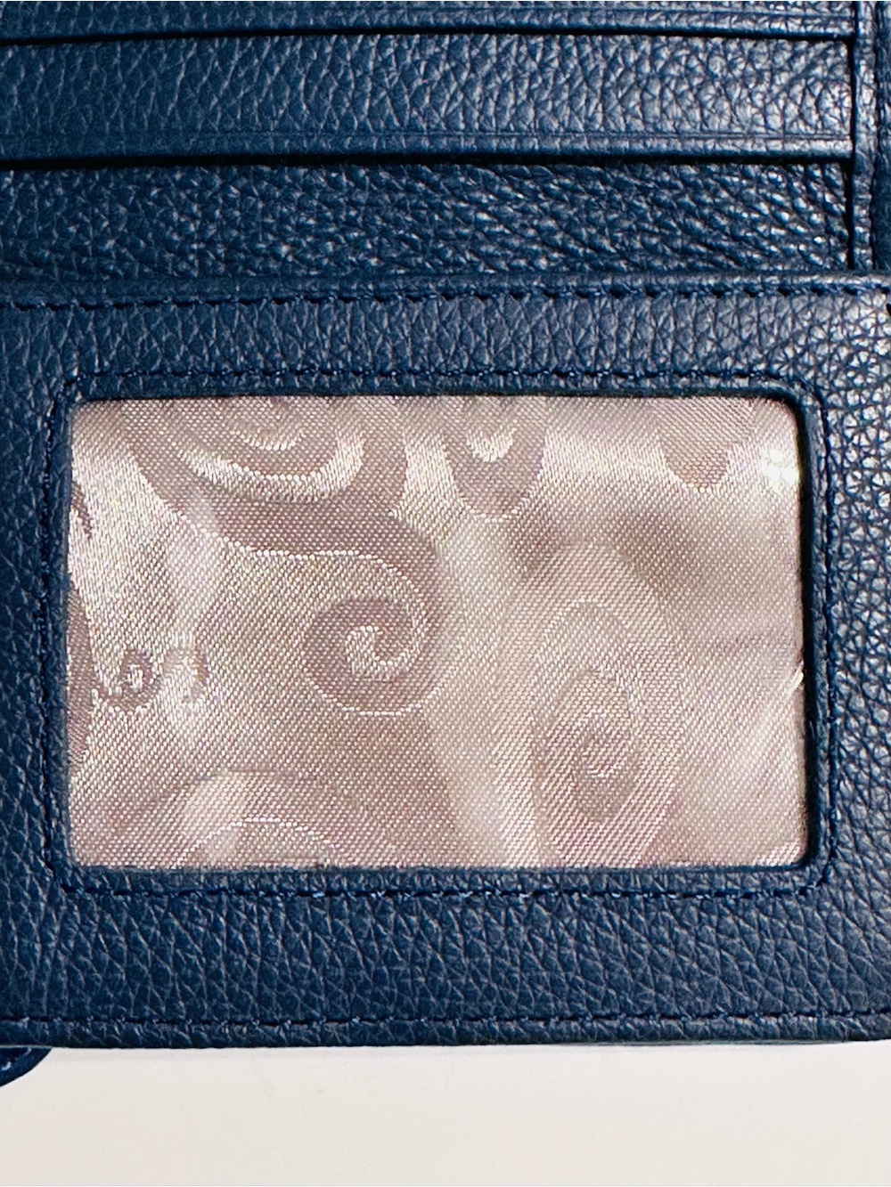 NWOT Brighton Bellissimo Blue Heart Small Wallet - Picture 7 of 12